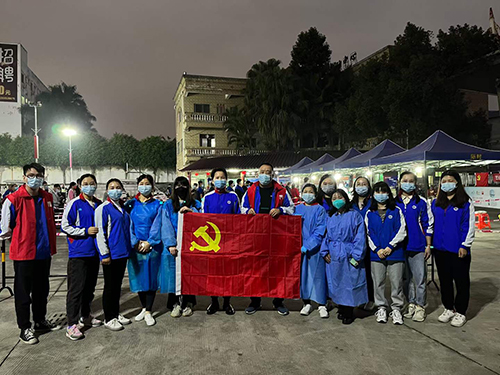 聞令相助 共抗疫情 ——聯(lián)昊通黨支部積極組織黨員、志愿者協(xié)助社區(qū)核酸檢測(cè)共抗疫情